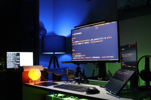 Working on a Computer